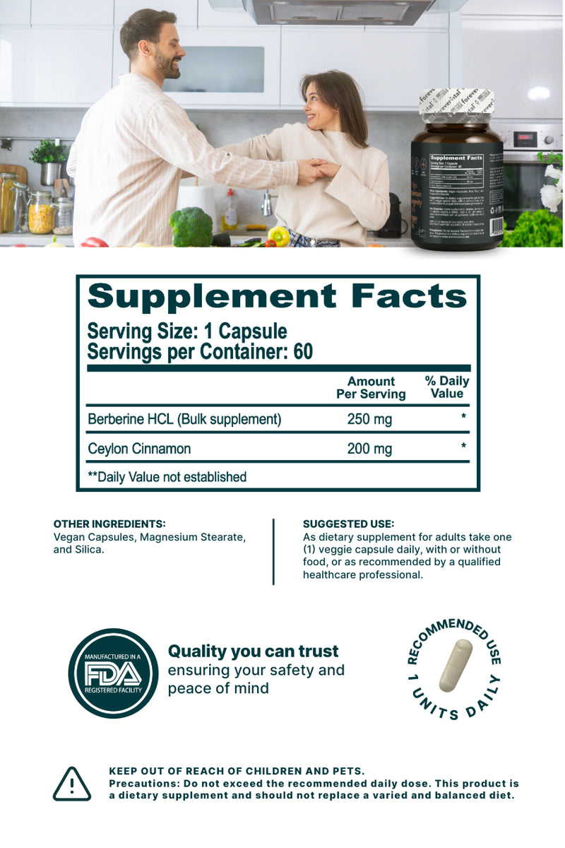 Forevervital Berberine 250mg