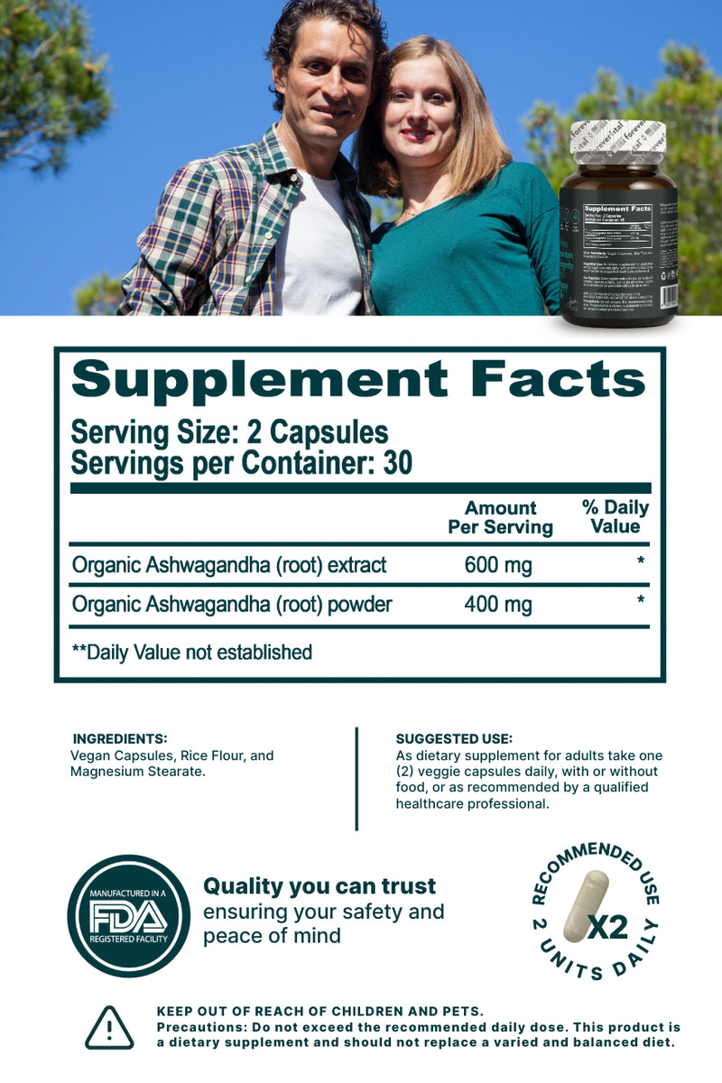 Forevervital Ashwagandha 1000mg