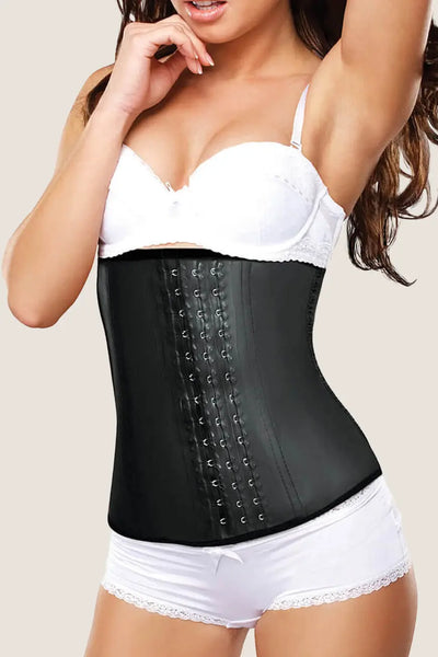 Long Latex Waist Cincher Other