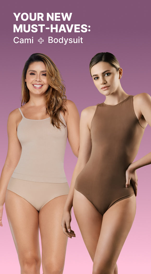 Shape & Flow Set: Firm Control Cami & Bodysuit