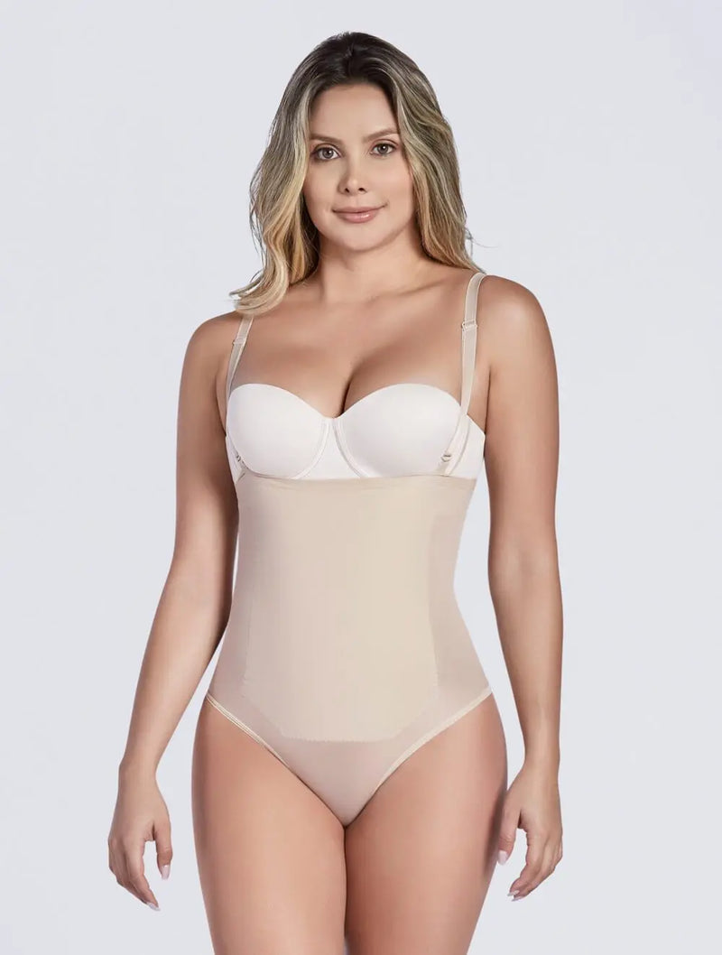Convertible Strap Thermal Bodysuit Shaperlove